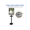 Double sided Poster frame cell phone Charging Station